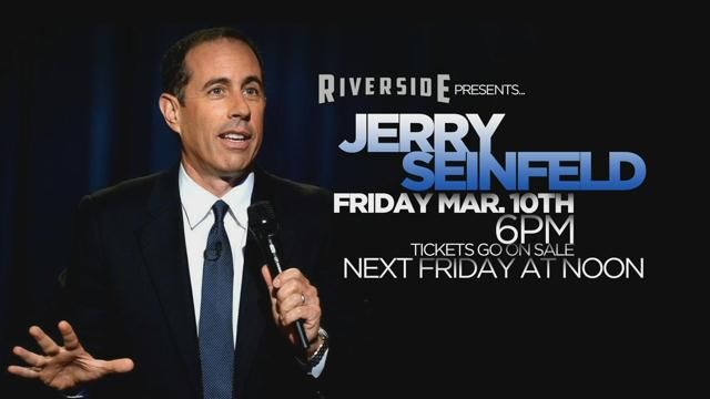 UPDATE: Second Jerry Seinfeld Show Added to Milwaukee Stop - WDJT