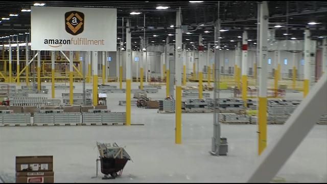 ... Building for Amazon's Distribution Center in Kenosha to Open